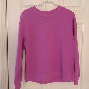 Lilac Pink-Purple Crewneck Sweatshirt
